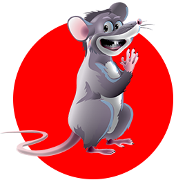 red background mouse